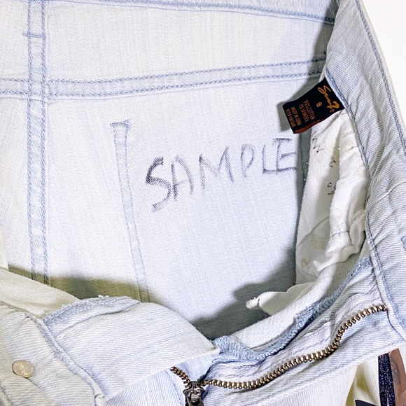 Seven7 Flare Jeans New with Tags Sample - Picture 3 of 8